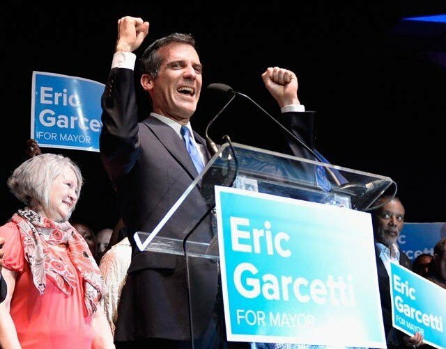 Eric Garcetti Wins Mayor Race, Pot Shop Limit Passes