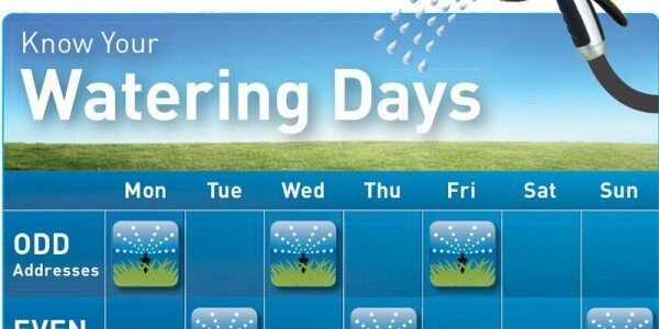 Know Your Watering Days