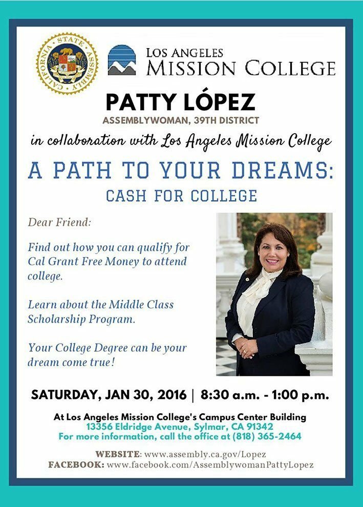 A Path to Your Dreams: Cash for College