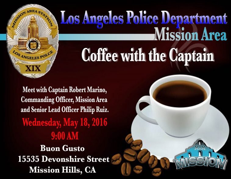 LAPD Mission Area Coffee with the Captain
