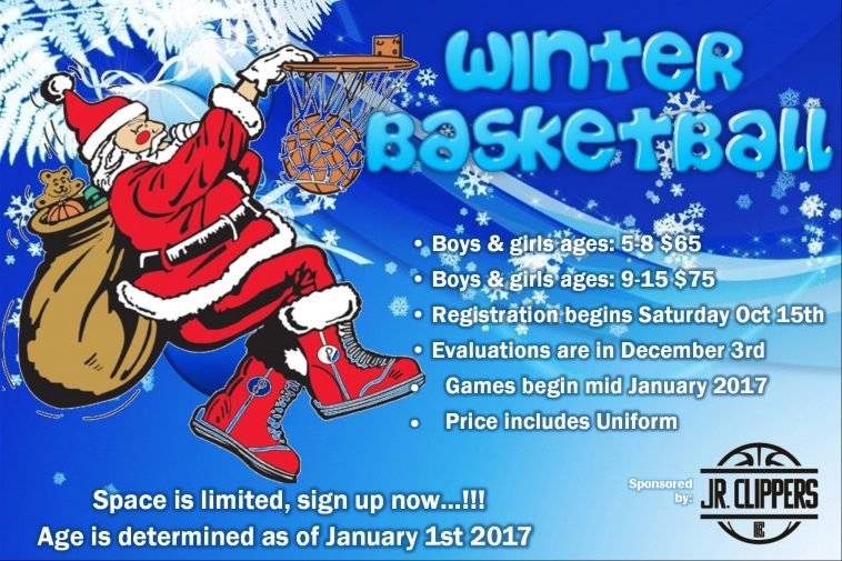 Winter Basketball at Branford Recreation Center