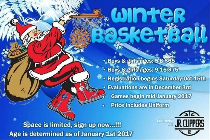Sign Up for Winter Basketball