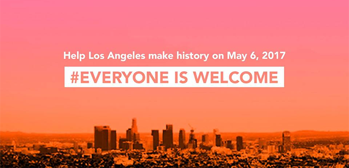 Be Part of the Los Angeles Welcome - Saturday, May 6