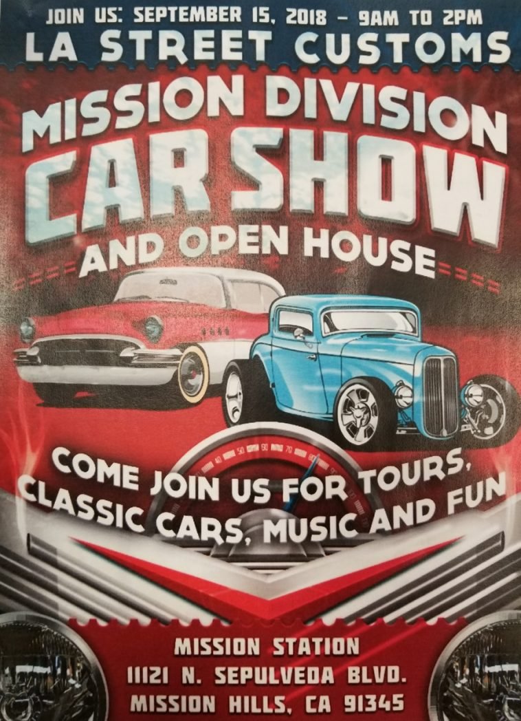 LAPD Mission Division Car Show and Open House - September 15