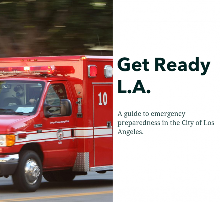 Controller Galperin Launches "Get Ready LA" Online Emergency Preparedness Resources Map