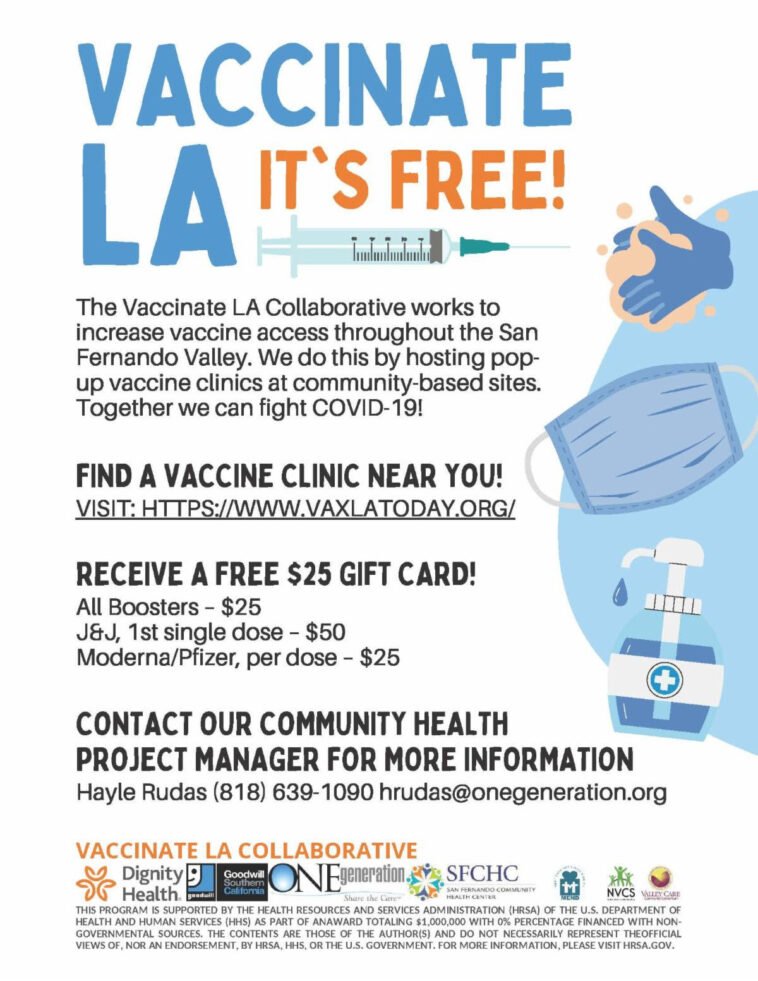 Vaccinate LA - It's Free!