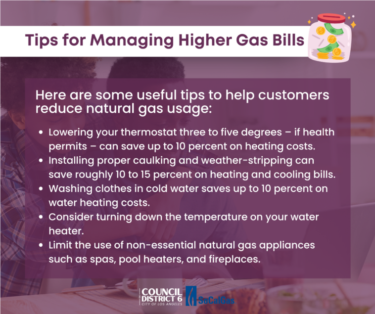 Tips for Managing Higher Gas Bills