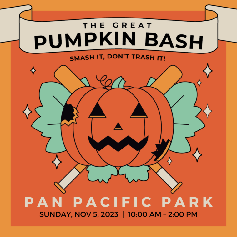 The Great Pumpkin Bash - Sunday, November 5, 2023 - 10AM-2PM