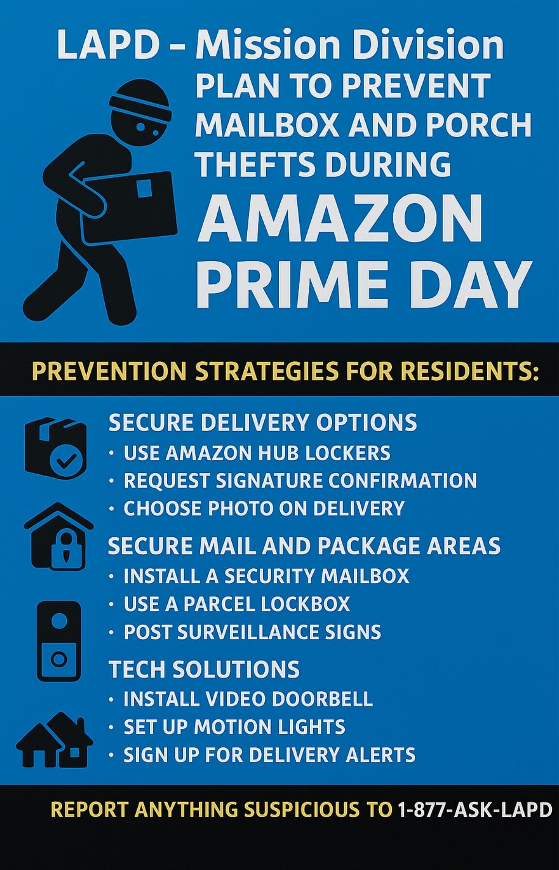 Prime Day Theft Prevention Tips